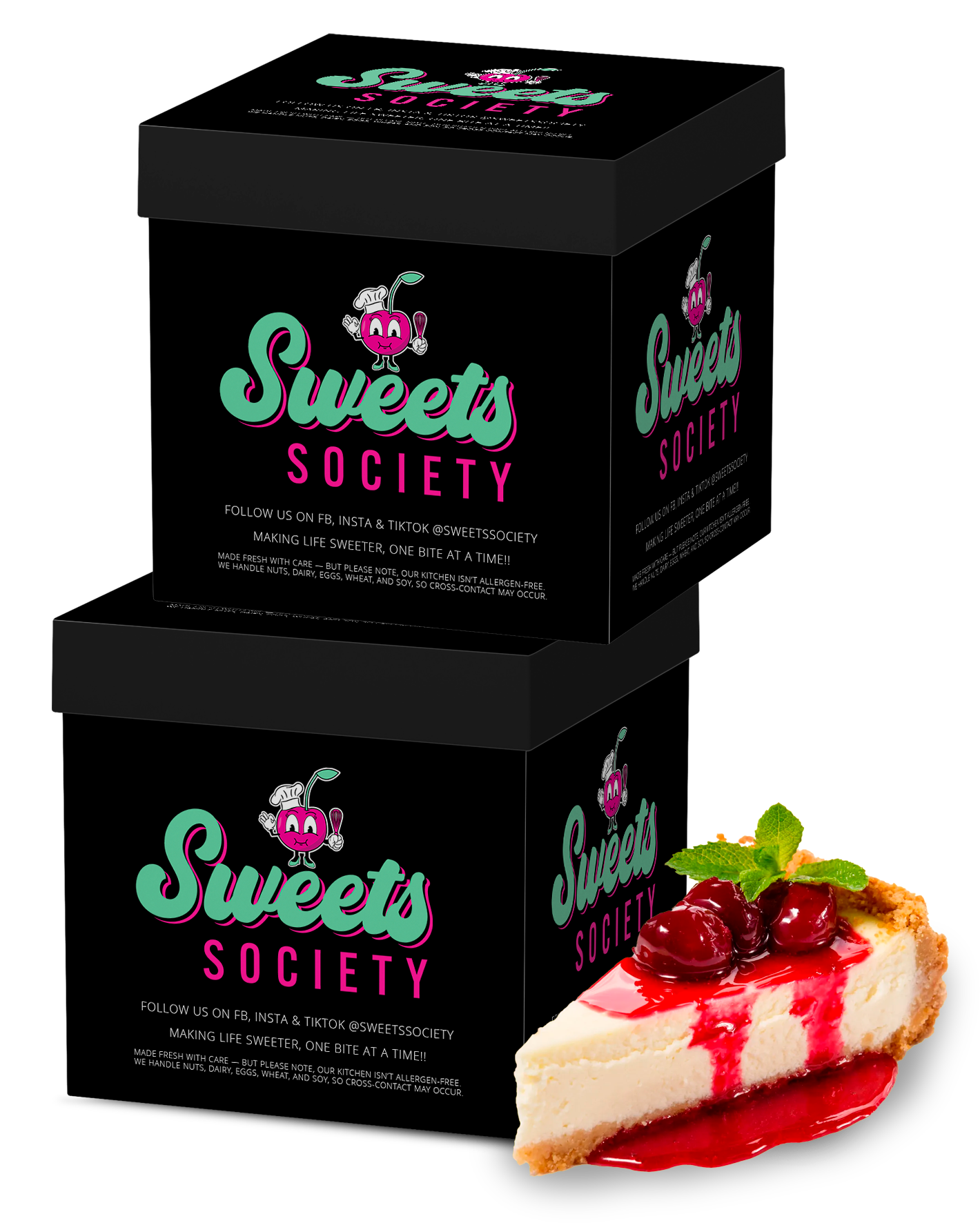 Sweets Society brand applications